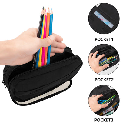 Double pencil case, GAÏA collection