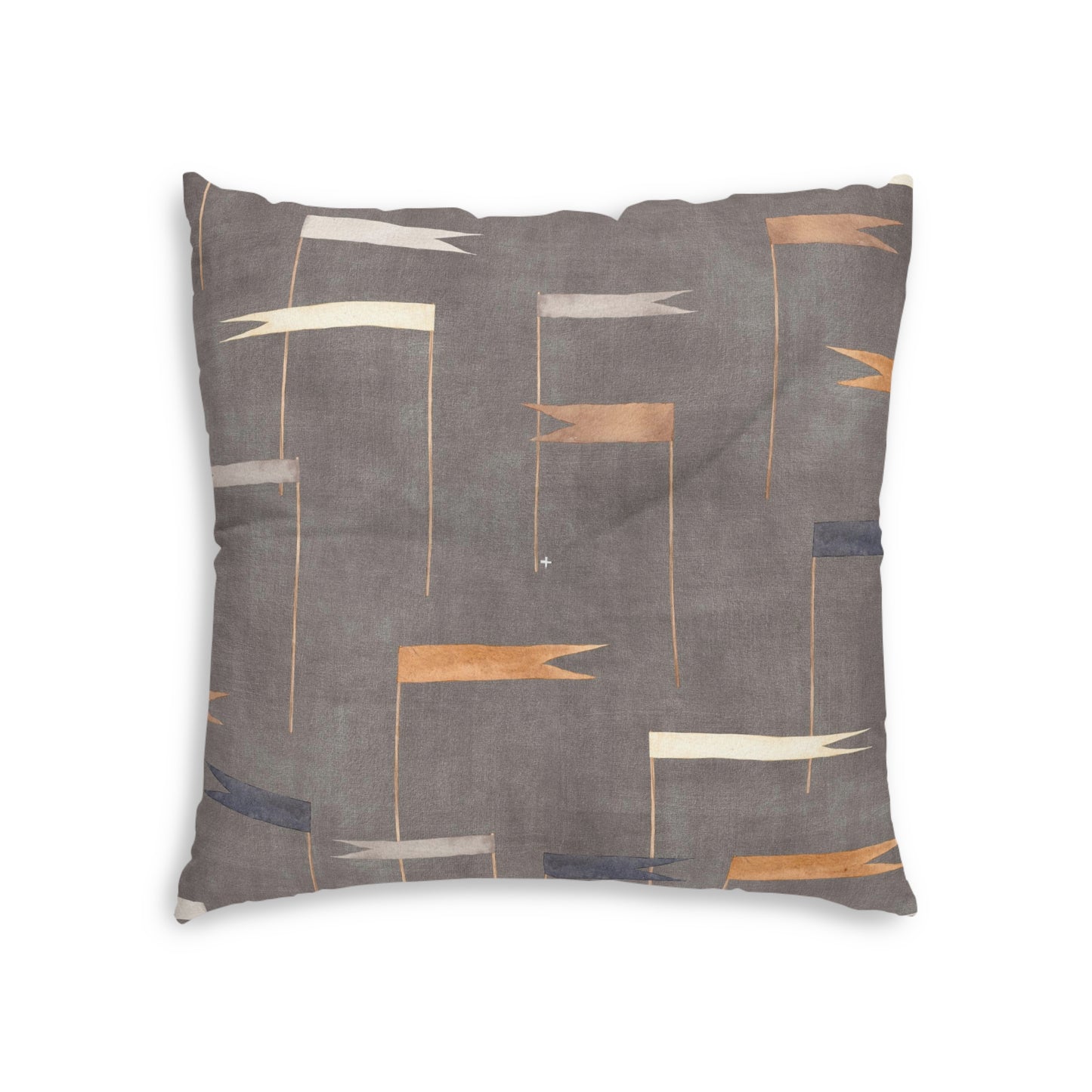 Square tufted floor cushion, CELIAN collection