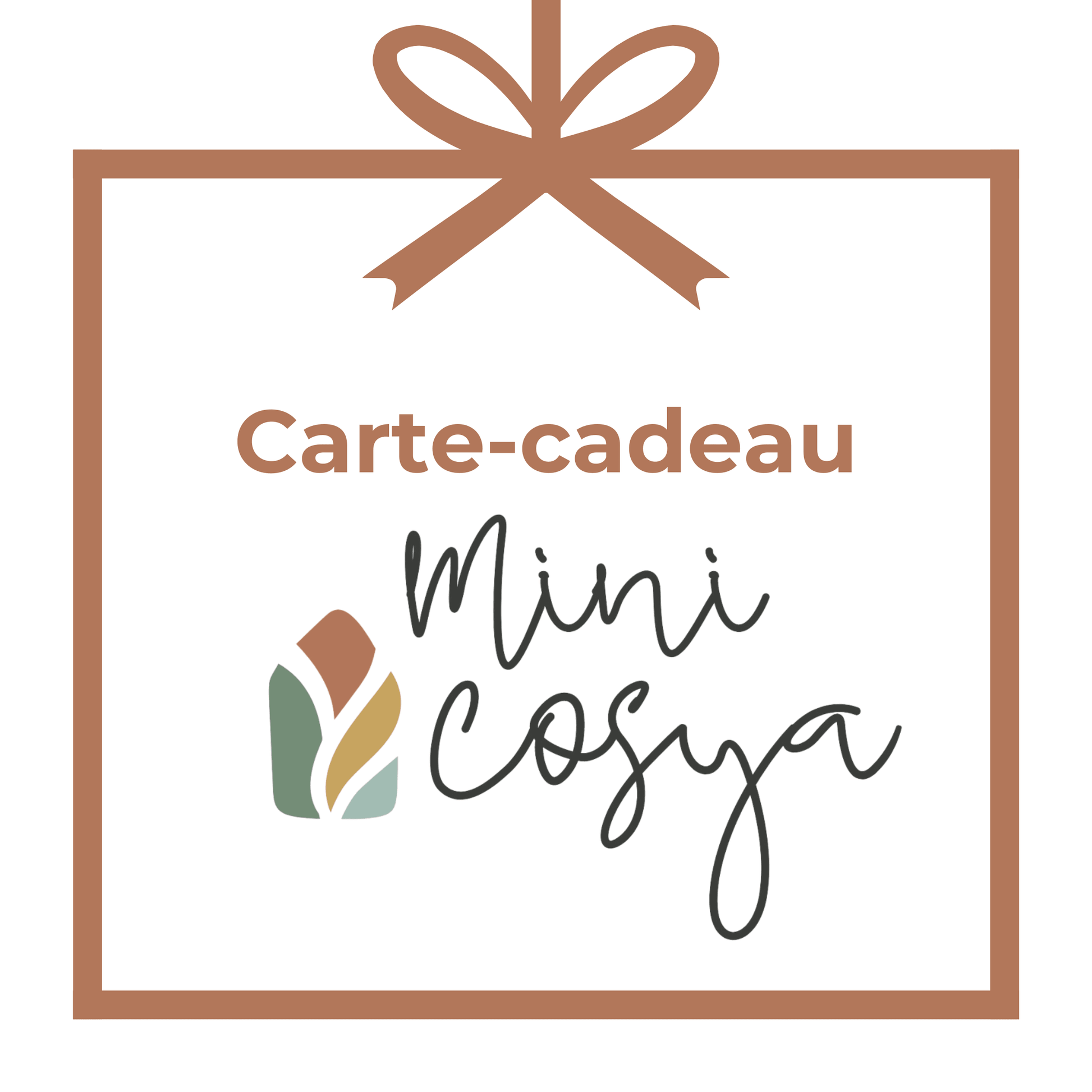 Carte-cadeau de Mini Cosya